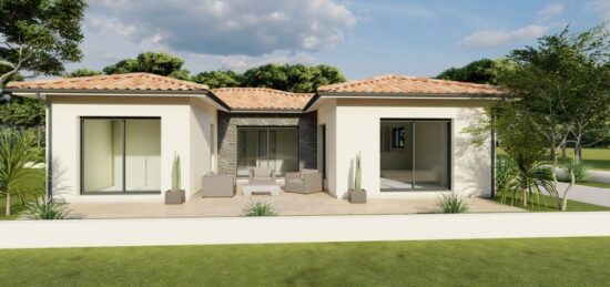 Maison neuve à Salles, Nouvelle-Aquitaine