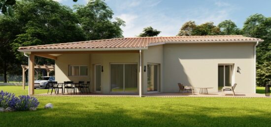 Maison neuve à Salles, Nouvelle-Aquitaine