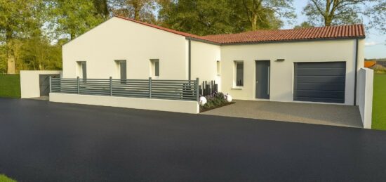 Maison neuve à Benet, Pays de la Loire