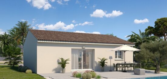 Maison neuve à Aubais, Occitanie