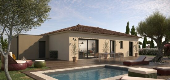 Maison neuve à Congénies, Occitanie