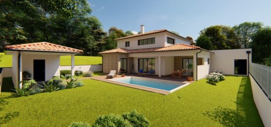 Maison neuve à Clérac, Nouvelle-Aquitaine