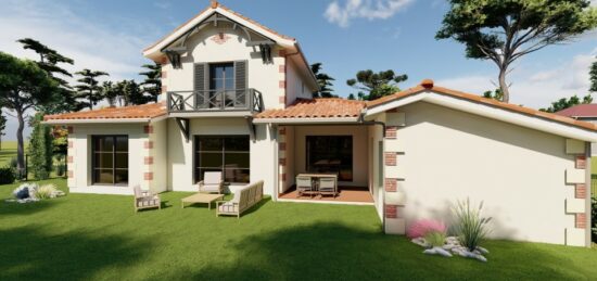 Maison neuve à Ozillac, Nouvelle-Aquitaine