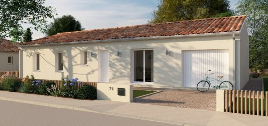 Maison neuve à Ozillac, Nouvelle-Aquitaine