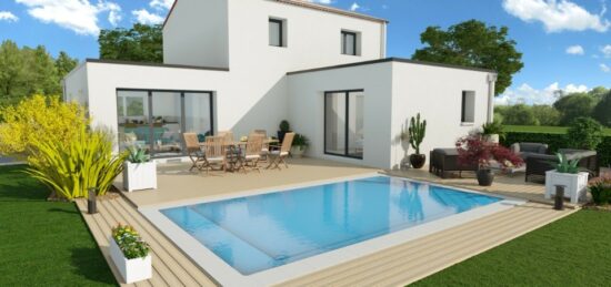 Maison neuve à Bourg-des-Comptes, Bretagne
