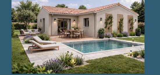 Maison neuve à Cartelègue, Nouvelle-Aquitaine
