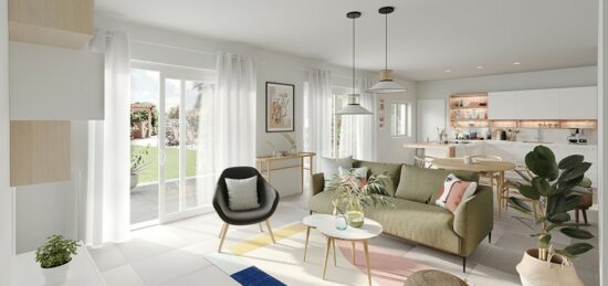 Maison neuve à Sains-en-Gohelle, Hauts-de-France