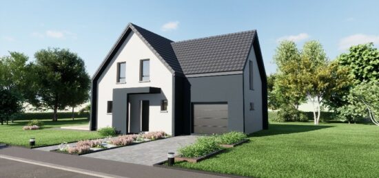 Maison neuve à Bœrsch, Grand Est