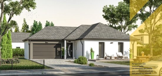 Maison neuve à Brécé, Bretagne