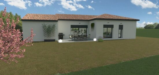 Maison neuve à Vagnas, Auvergne-Rhône-Alpes