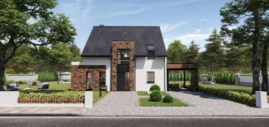 Maison neuve à Douvrin, Hauts-de-France