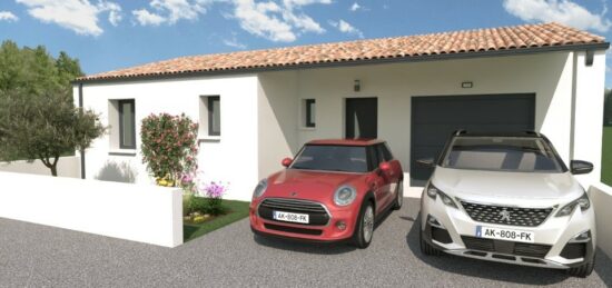 Maison neuve à Vérines, Nouvelle-Aquitaine