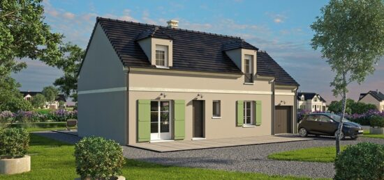 Maison neuve à Ferrières-Haut-Clocher, Normandie