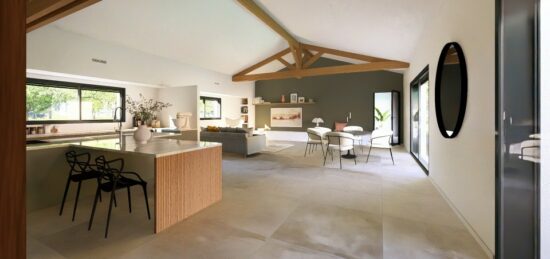 Maison neuve à Mongauzy, Nouvelle-Aquitaine