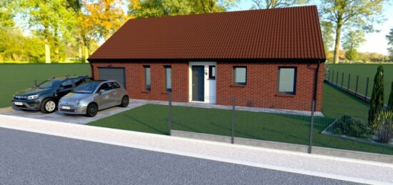 Maison neuve à , Pas-de-Calais