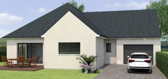 Maison neuve à Saint-Augustin-des-Bois, Pays de la Loire