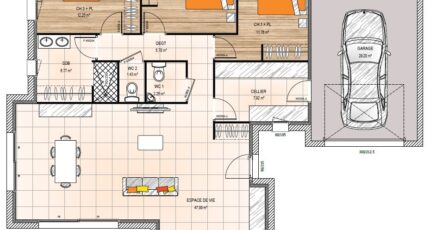 Saint-Augustin-des-Bois Maison neuve - 2509115-939modele820200701ezSNm.jpeg Maisons France Confort