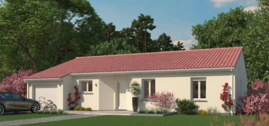 Maison neuve à Saint-Simon-de-Bordes, Nouvelle-Aquitaine