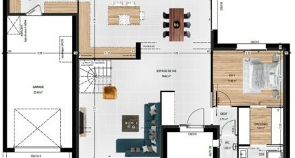 Saint-Jean-des-Mauvrets Maison neuve - 2509446-961modele820240718WTbE7.jpeg Maisons France Confort