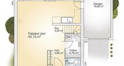 Saint-Siffret Maison neuve - 2484035-269201_plan-maison-jade-ga-110-elegance-rdc.jpg Maisons France Confort