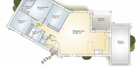 Maison neuve à , Gard