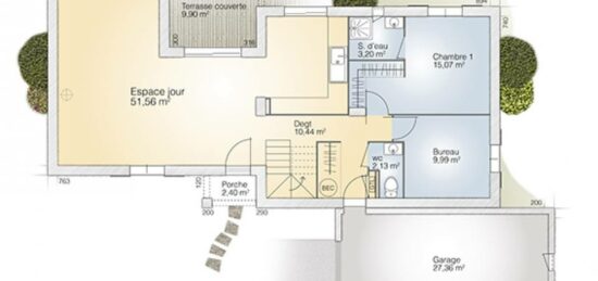 Maison neuve à , Gard