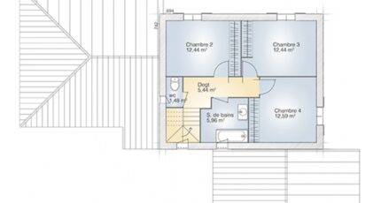 Aigues-Vives Maison neuve - 2484145-269165_plan-maison-aigue-marine-145-elegance-etage.jpg Maisons France Confort