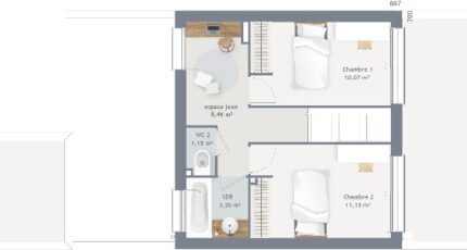 Vulaines-sur-Seine Maison neuve - 2477497-4586modele9202004072EdRy.jpeg Maisons France Confort