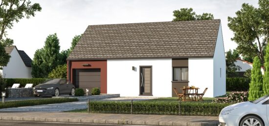 Maison neuve à Ergué-Gabéric, Bretagne