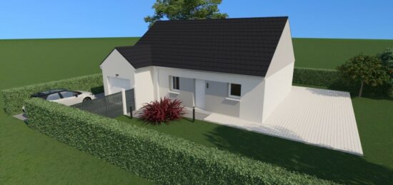 Maison neuve à Routot, Normandie