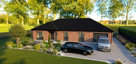 Maison neuve à , Nord