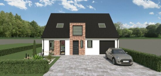 Maison neuve à Wallon-Cappel, Hauts-de-France