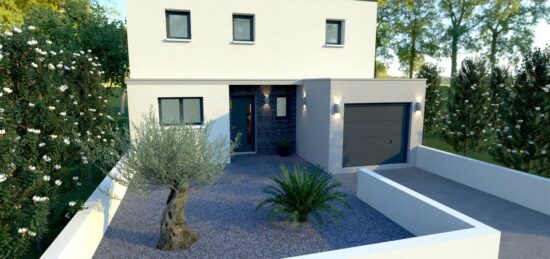 Maison neuve à Vinça, Occitanie