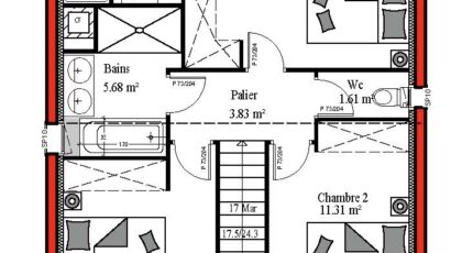 Fargues-Saint-Hilaire Maison neuve - 2512789-10393modele820230821ZCyML.jpeg Maisons France Confort
