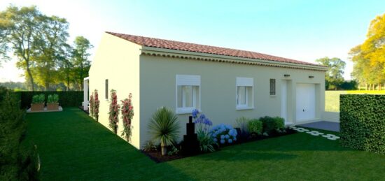Maison neuve à Saint-Victor-la-Coste, Occitanie