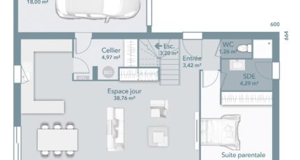 Vallon-Pont-d'Arc Maison neuve - 2458661-4586modele8201907171bt3m.jpeg Maisons France Confort