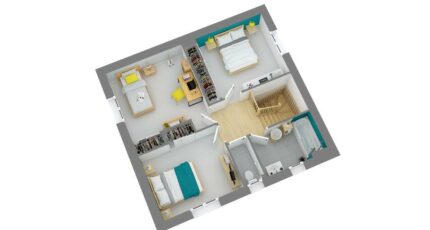 Les Villettes Maison neuve - 2467619-4586modele1020191021VlZiV.jpeg Maisons France Confort