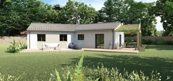 Maison neuve à Mios, Nouvelle-Aquitaine