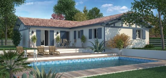 Maison neuve à Jatxou, Nouvelle-Aquitaine