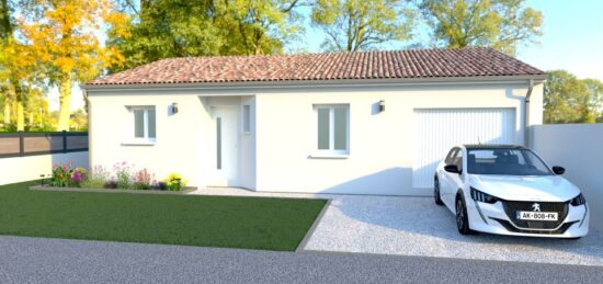 Maison neuve à Bouhet, Nouvelle-Aquitaine
