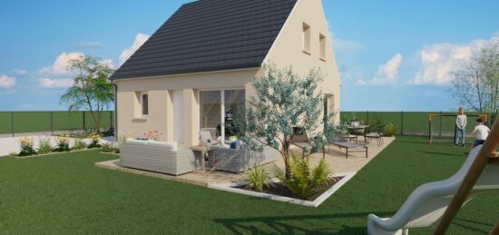 Maison neuve à Toutainville, Normandie