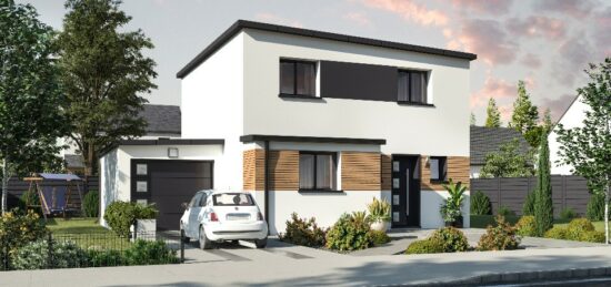 Maison neuve à Henvic, Bretagne