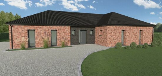 Maison neuve à Bertry, Hauts-de-France