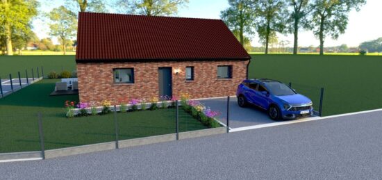 Maison neuve à Aubigny-au-Bac, Hauts-de-France