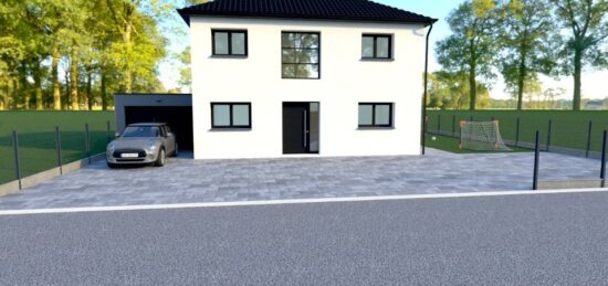 Maison neuve à , Nord