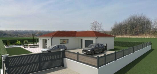Maison neuve à Polliat, Auvergne-Rhône-Alpes