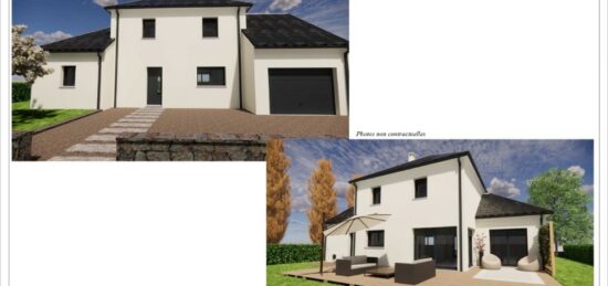 Maison neuve à Aron, Pays de la Loire