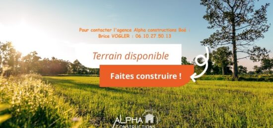 Terrain à bâtir à Pujols, Nouvelle-Aquitaine