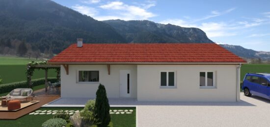 Maison neuve à Chalamont, Auvergne-Rhône-Alpes