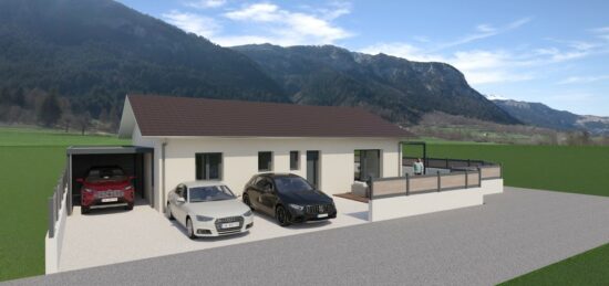 Maison neuve à Chalamont, Auvergne-Rhône-Alpes